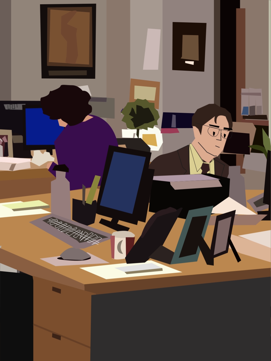 Detalle 1 de Animación The Office